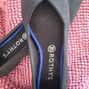 Rothy's The Point in Black - Size 10.5 (Barely Used)